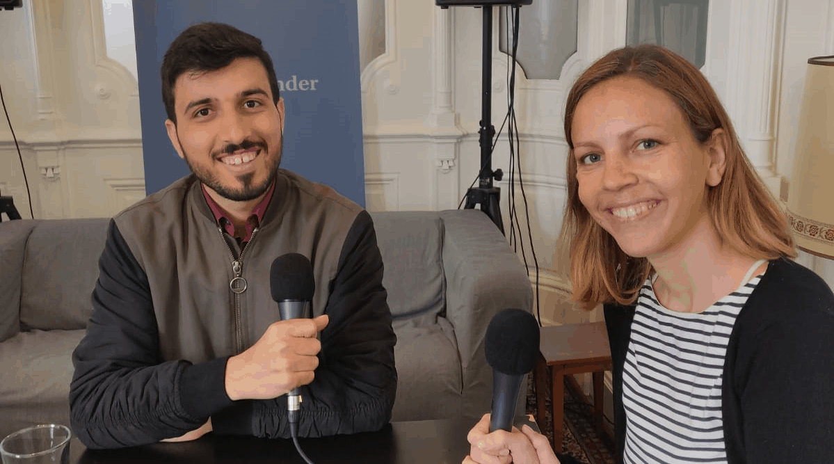 Podcast Salongespräche: Mehr Miteinander mit Ahmad Alhaj Ahmad