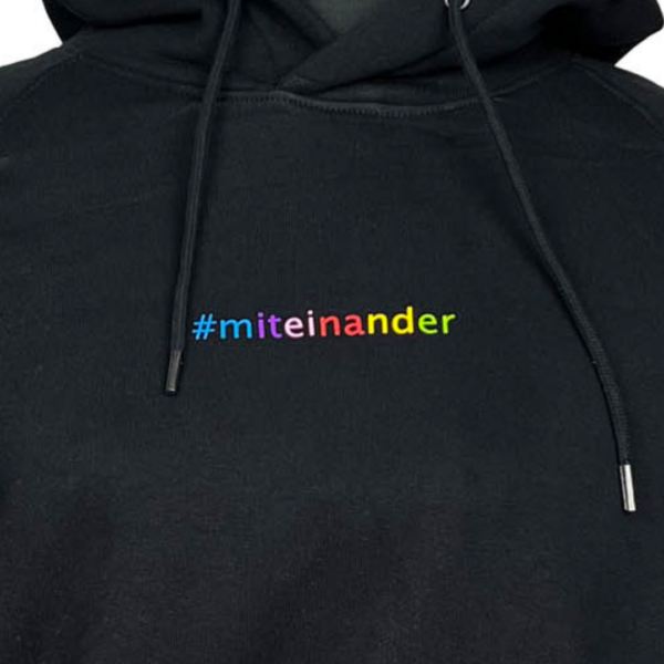 #miteinander hoodie