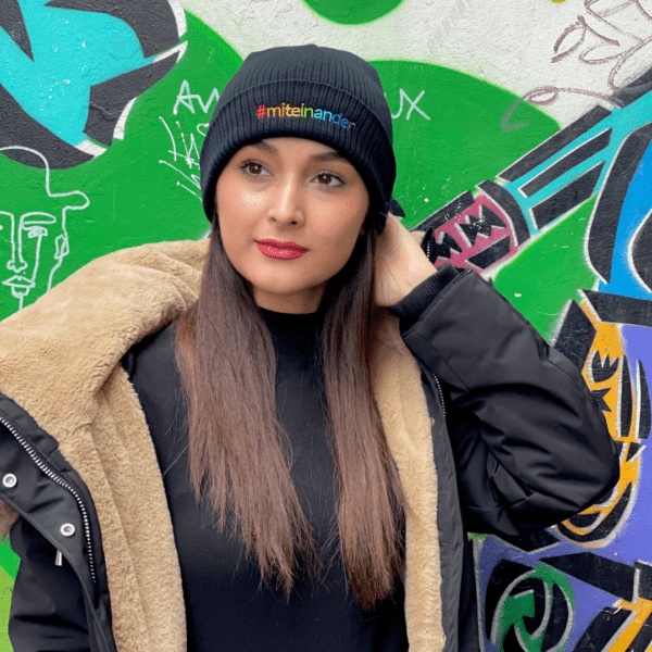 Organic Beanie - #miteinander