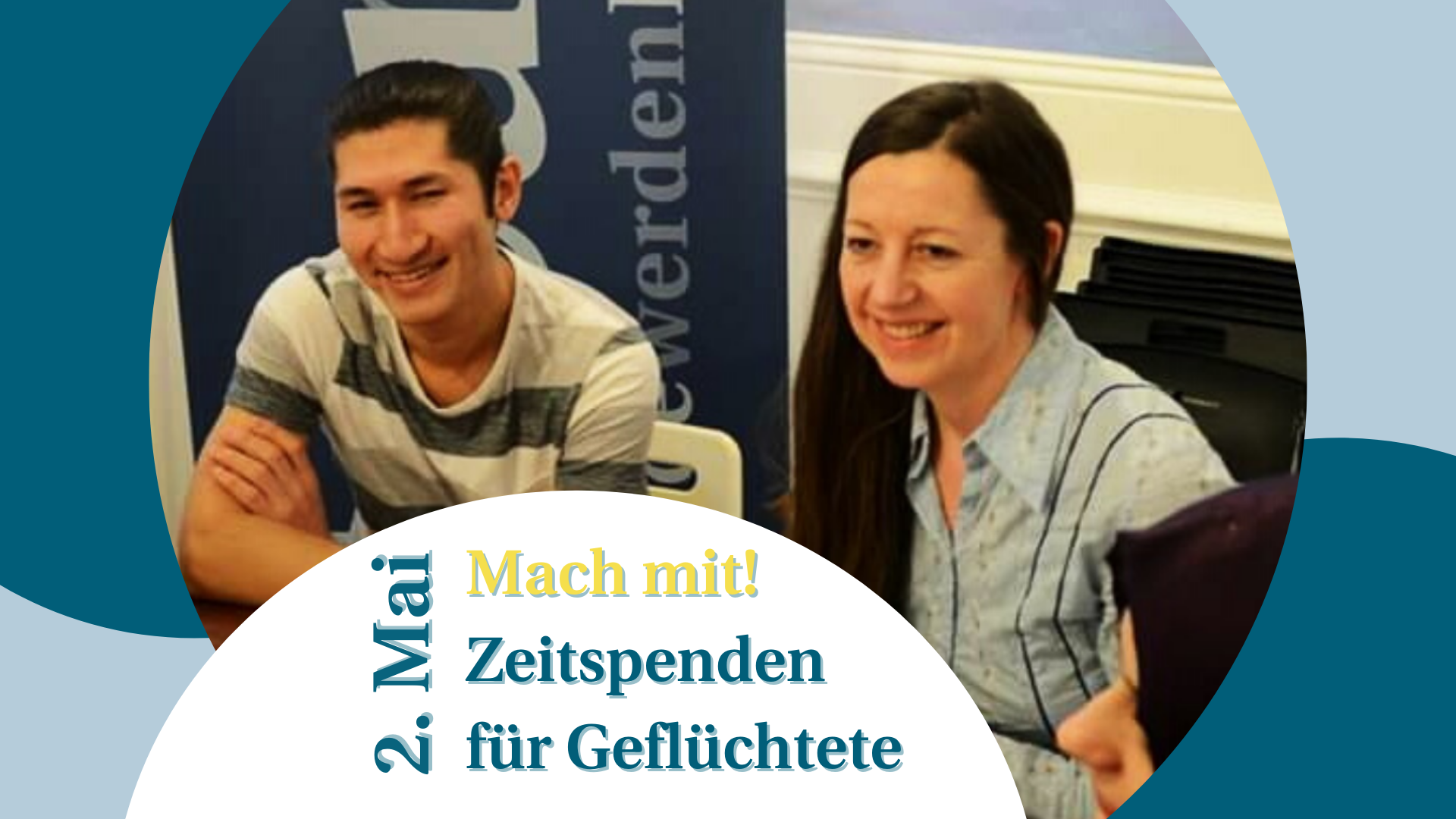 Mach mit! Zeitspenden für Geflüchtete am 2. Mai