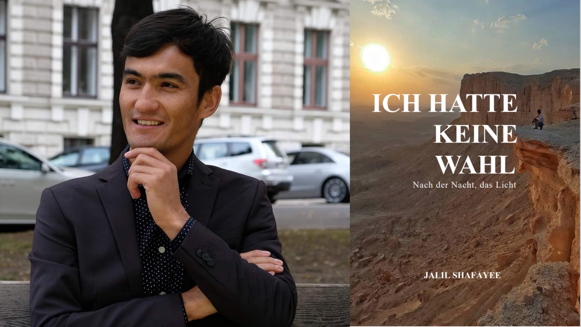 Jalil Shafayee liest aus seinem Buch