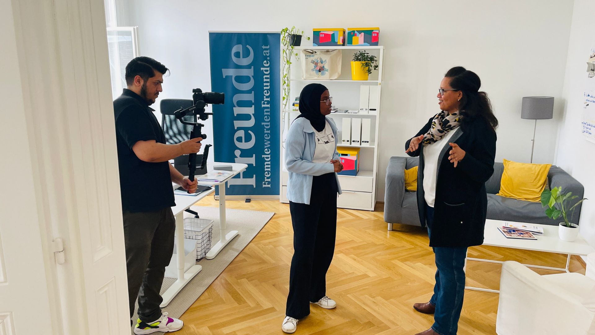 Online-Training Munira Pamela und Osman