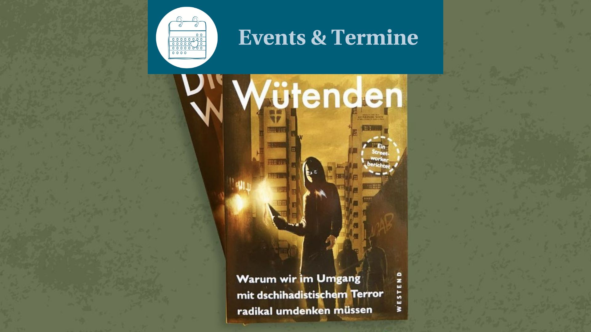 Lesung zum Buch „Die Wütenden“ am 27. April