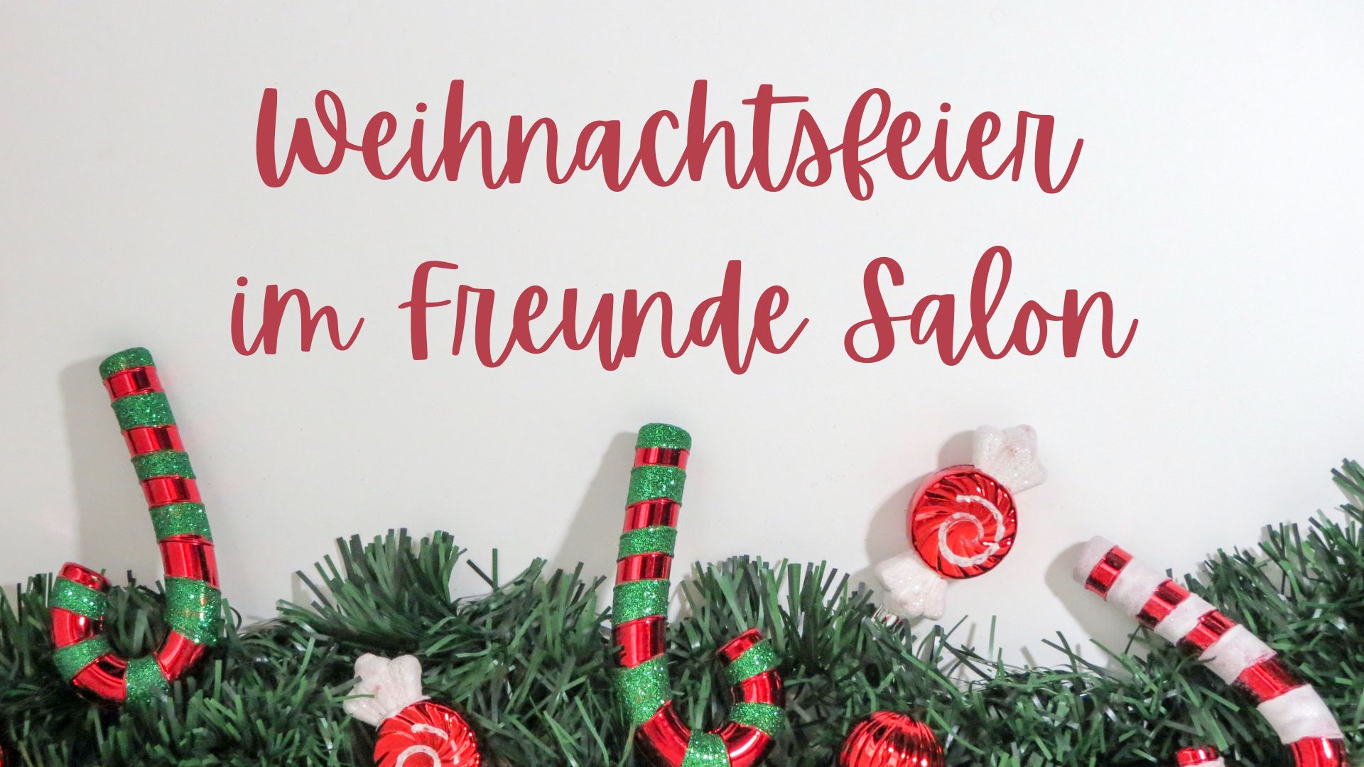 Weihnachtsfeier im Freunde Salon