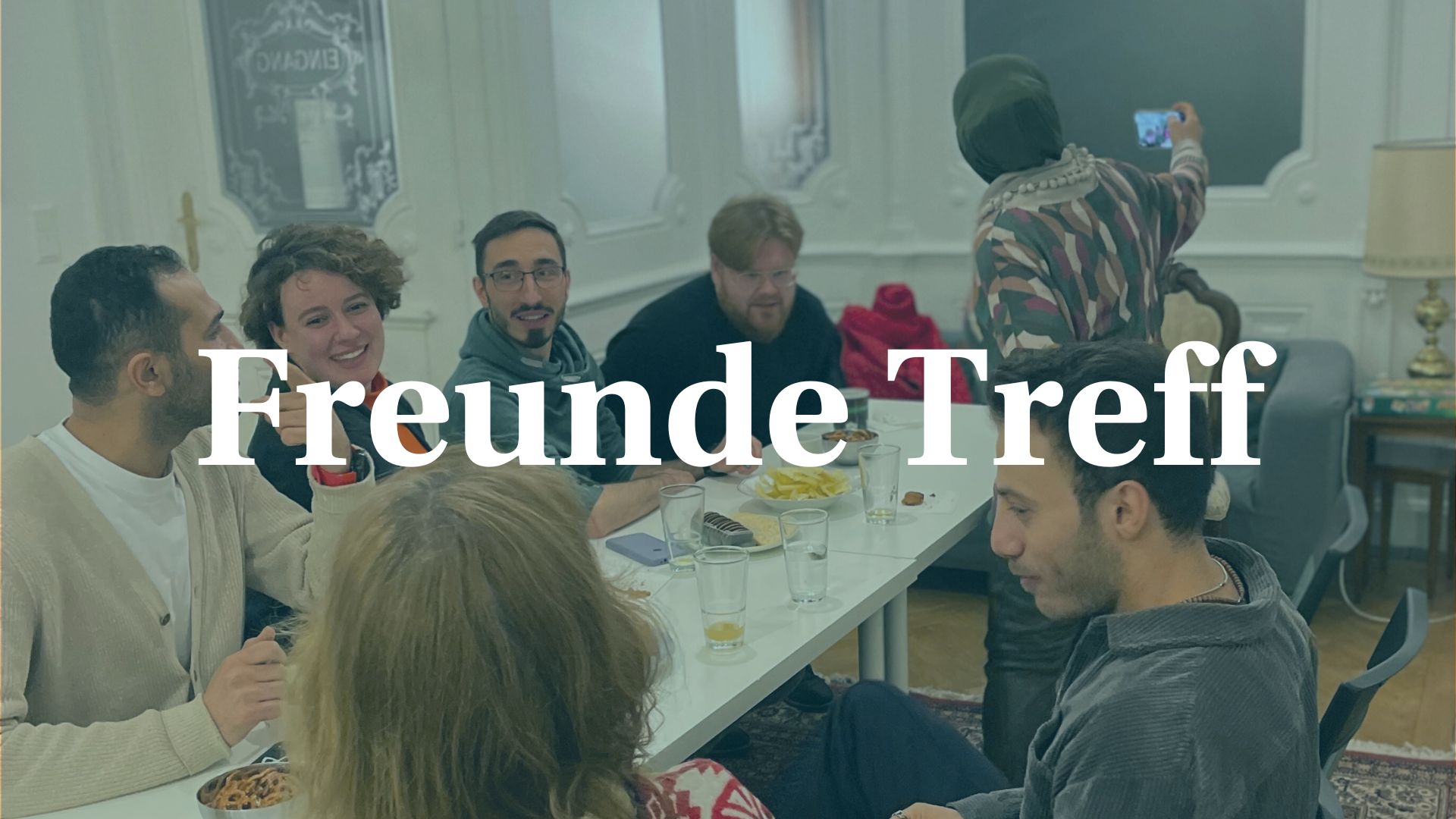Komm zum Freunde-Treff