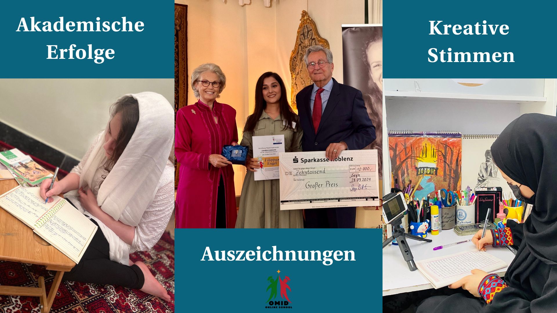 Auszeichnung für Omid Online School 