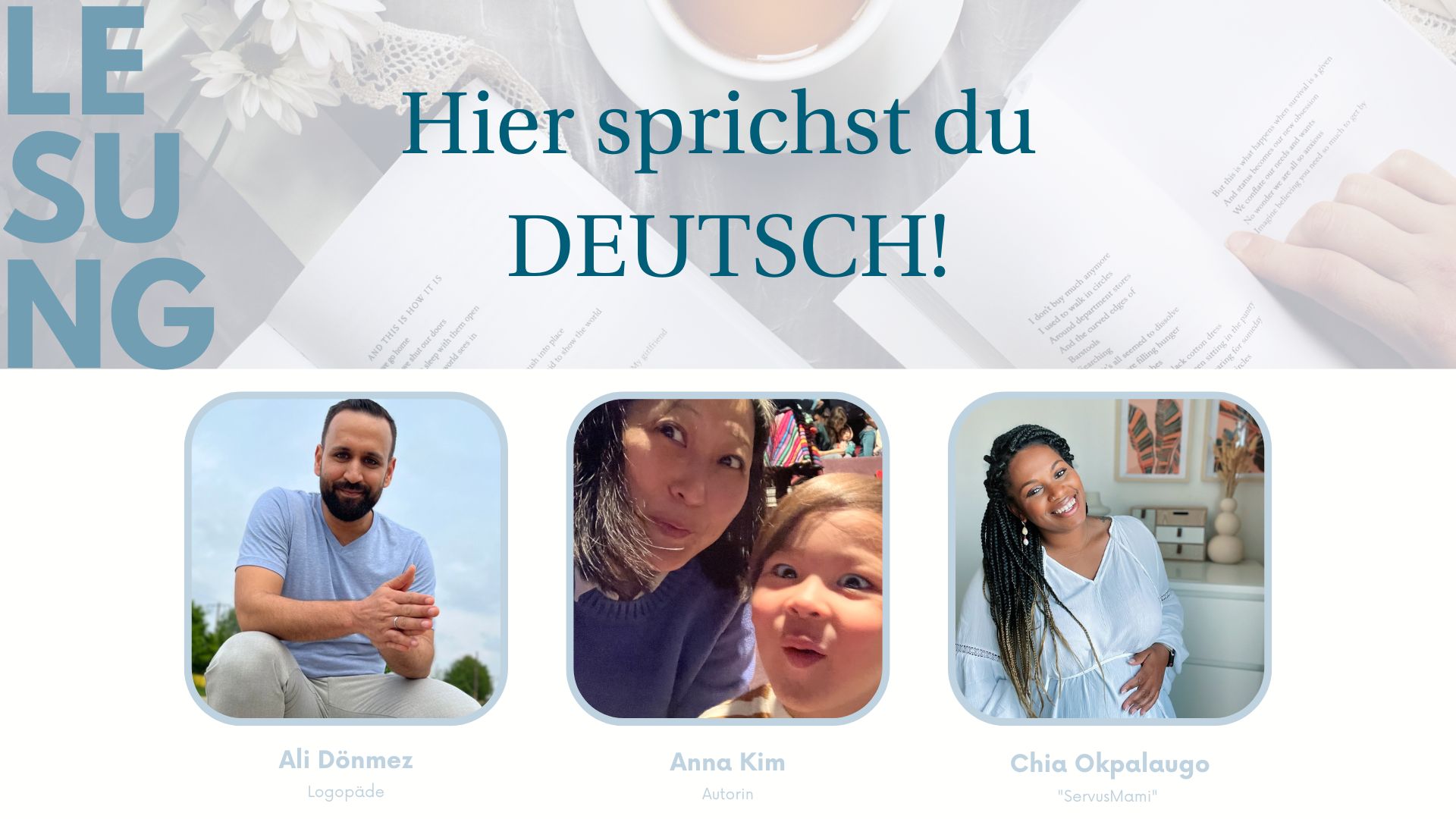 „Hier sprichst du Deutsch!“ – Lesung & Diskussion zu Mehrsprachigkeit